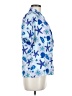 Anna Kriste 100% Polyester Print Blue Short Sleeve Blouse Size 6 - photo 4