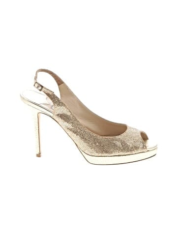 Jimmy Choo Slingback Peep Toe Heels (view 1)