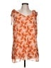 CAbi 100% Polyester Orange Sleeveless Blouse Size L - photo 1