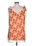 CAbi 100% Polyester Orange Sleeveless Blouse Size L - photo 2