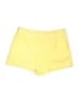 A New Day Checkered-gingham Yellow Shorts Size 18 - photo 1