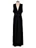Marissa Webb 100% Polyester Solid Black Jumpsuit Size 2 - photo 1