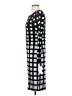 Lularoe Houndstooth Gray Black Casual Dress Size S - photo 5