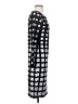 Lularoe Houndstooth Gray Black Casual Dress Size S - photo 4