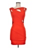 Bebe Color Block Orange Cocktail Dress Size M - photo 1