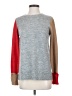Skies Are Blue Color Block Gray Pullover Sweater Size S - photo 1