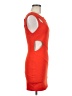 Bebe Color Block Orange Cocktail Dress Size M - photo 4