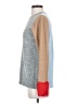 Skies Are Blue Color Block Gray Pullover Sweater Size S - photo 5
