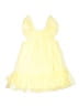 H&M 100% Polyester Yellow Dress Size 3T - photo 2