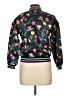 Disney 100% Polyester Floral Black Jacket Size 13 - photo 2