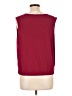 BCBGeneration Burgundy Sleeveless Blouse Size L - photo 2