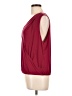 BCBGeneration Burgundy Sleeveless Blouse Size L - photo 5
