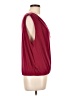 BCBGeneration Burgundy Sleeveless Blouse Size L - photo 4