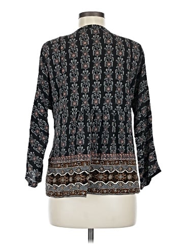 Madewell Silk Boh&egrave;me Popover Shirt in Burnished Floral (view 2)