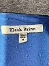 Black Rainn 100% Rayon Blue Short Sleeve Blouse Size M - photo 7