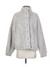 hello nite 100% Polyester Gray Faux Fur Jacket Size S - photo 1
