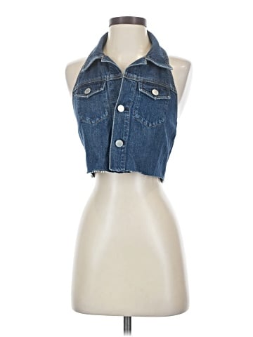Alice + Olivia Sleeveless Button-Down Shirt (view 1)