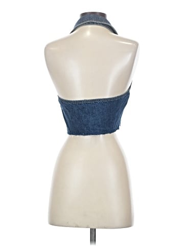 Alice + Olivia Sleeveless Button-Down Shirt (view 2)