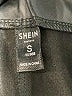 Shein Black Faux Leather Skirt Size S - photo 4