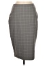 Express Plaid Gray Formal Skirt Size 6 - photo 1