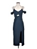 Topshop Blue Cocktail Dress Size 4 - photo 1