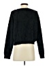 Double Zero Solid Black Pullover Sweater Size S - photo 2