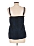 Brooklyn Industries 100% Polyester Animal Print Blue Sleeveless Blouse Size L - photo 2