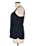 Brooklyn Industries 100% Polyester Animal Print Blue Sleeveless Blouse Size L - photo 5