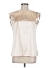 Unbranded Ivory Sleeveless Blouse Size M - photo 1