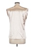 Unbranded Ivory Sleeveless Blouse Size M - photo 2