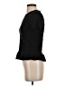 Ann Taylor Factory Black Short Sleeve Top Size XS - photo 5