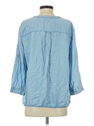 Soho 3/4 Sleeve Button-Down Shirt (view 2)