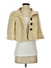 Nanette Lepore 100% Cotton Ivory Coat Size XS - photo 1
