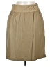 Etcetera 100% Leather Solid Tan Leather Skirt Size 0 - photo 1