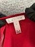 Leith 100% Polyester Burgundy 3/4 Sleeve Blouse Size L - photo 7