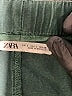 Zara Chevron-herringbone Teal Track Pants Size L - photo 7