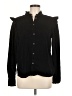 Gap 100% Cotton Black Long Sleeve Blouse Size M - photo 1