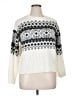 Lane Bryant 100% Acrylic Graphic White Pullover Sweater Size 14 - 16 Plus - photo 1