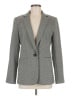 Ann Taylor Houndstooth Gray Blazer Size 8 - photo 1