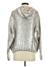 Zara Metallic Silver Pullover Sweater Size S - photo 2