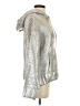 Zara Metallic Silver Pullover Sweater Size S - photo 4