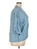 Unbranded Blue 3/4 Sleeve Blouse Size 2X - photo 4