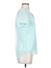 DR2 100% Polyester Teal Short Sleeve Blouse Size XS - photo 4