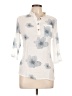 Unbranded 100% Polyester Ivory 3/4 Sleeve Blouse Size L - photo 1