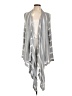 Splendid 100% Cotton Silver Blue Cardigan Size L - photo 1