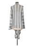 Splendid 100% Cotton Silver Blue Cardigan Size L - photo 2