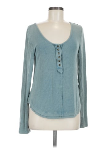 Pol Long Sleeve Henley (view 1)
