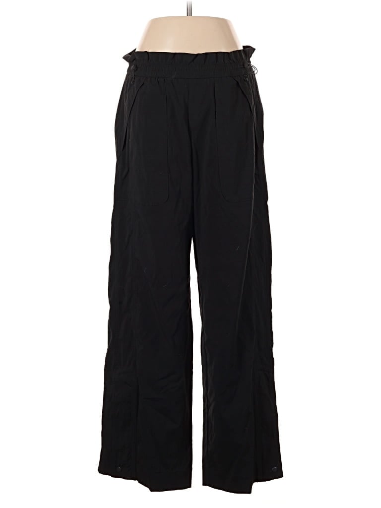 Pre-owned Athleta Cargo Pants In Black