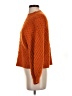 Mango Solid Orange Pullover Sweater Size S - photo 5