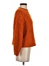 Mango Solid Orange Pullover Sweater Size S - photo 4